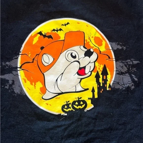 Buc-ee’s Halloween T-Shirt in Youth Size Medium. “Let’s Boo This!” Design. EUC - Picture 5 of 5